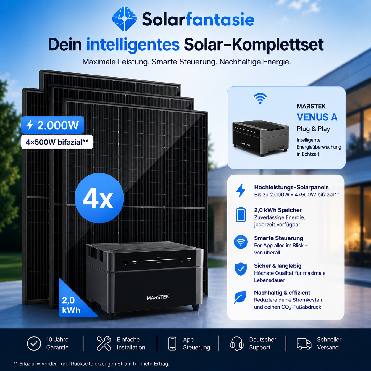 Wattano Starter 2.000 W + Marstek Venus A