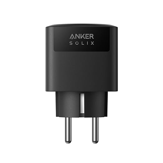 Anker SOLIX Smart Plug, WLAN-Steckdose App Fernbedienung und Spart Stromkosten