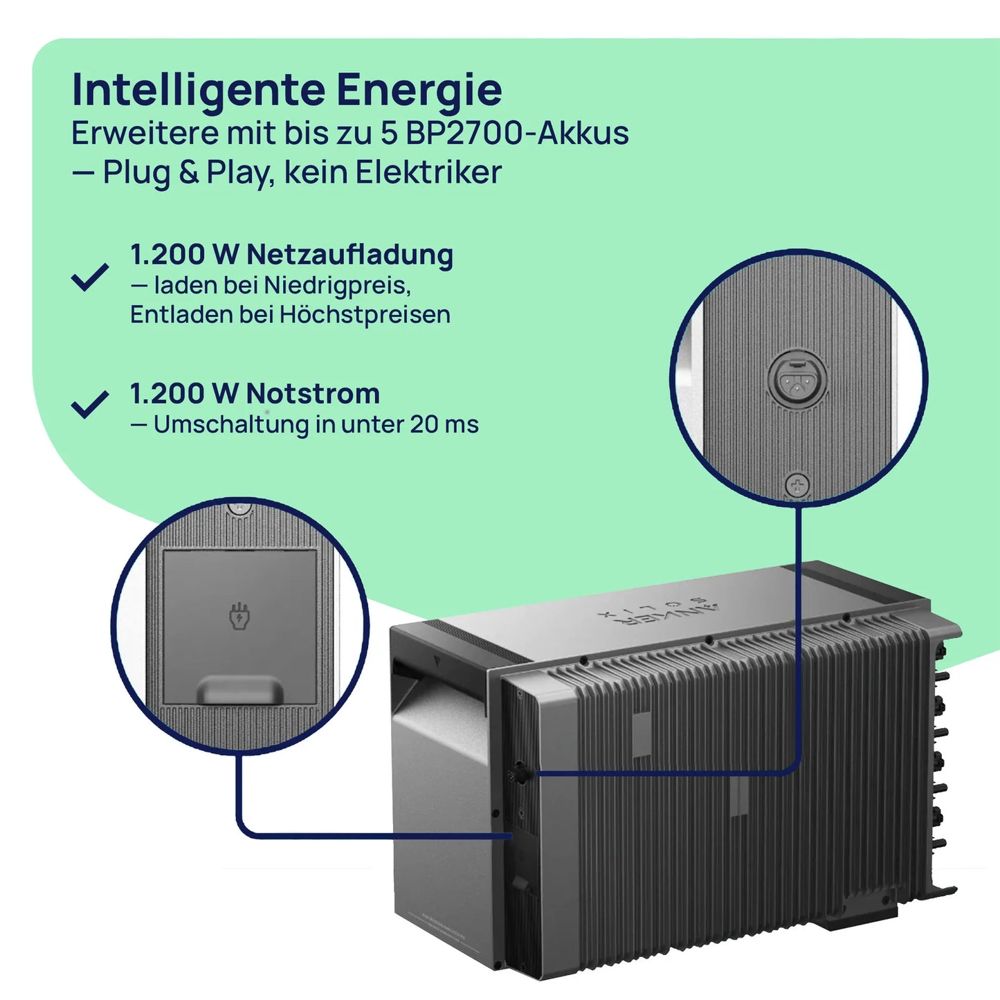 Solarfantasie Lite 1.000 W + Solarbank 3 Pro