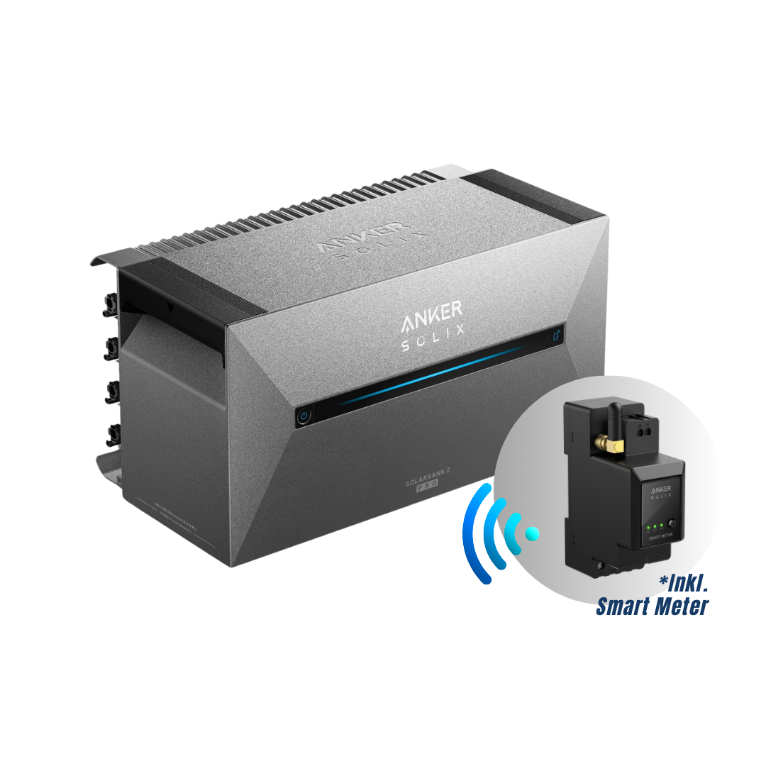 Anker SOLIX E1600- Pro All-in-one 1820W Set mit Halterung