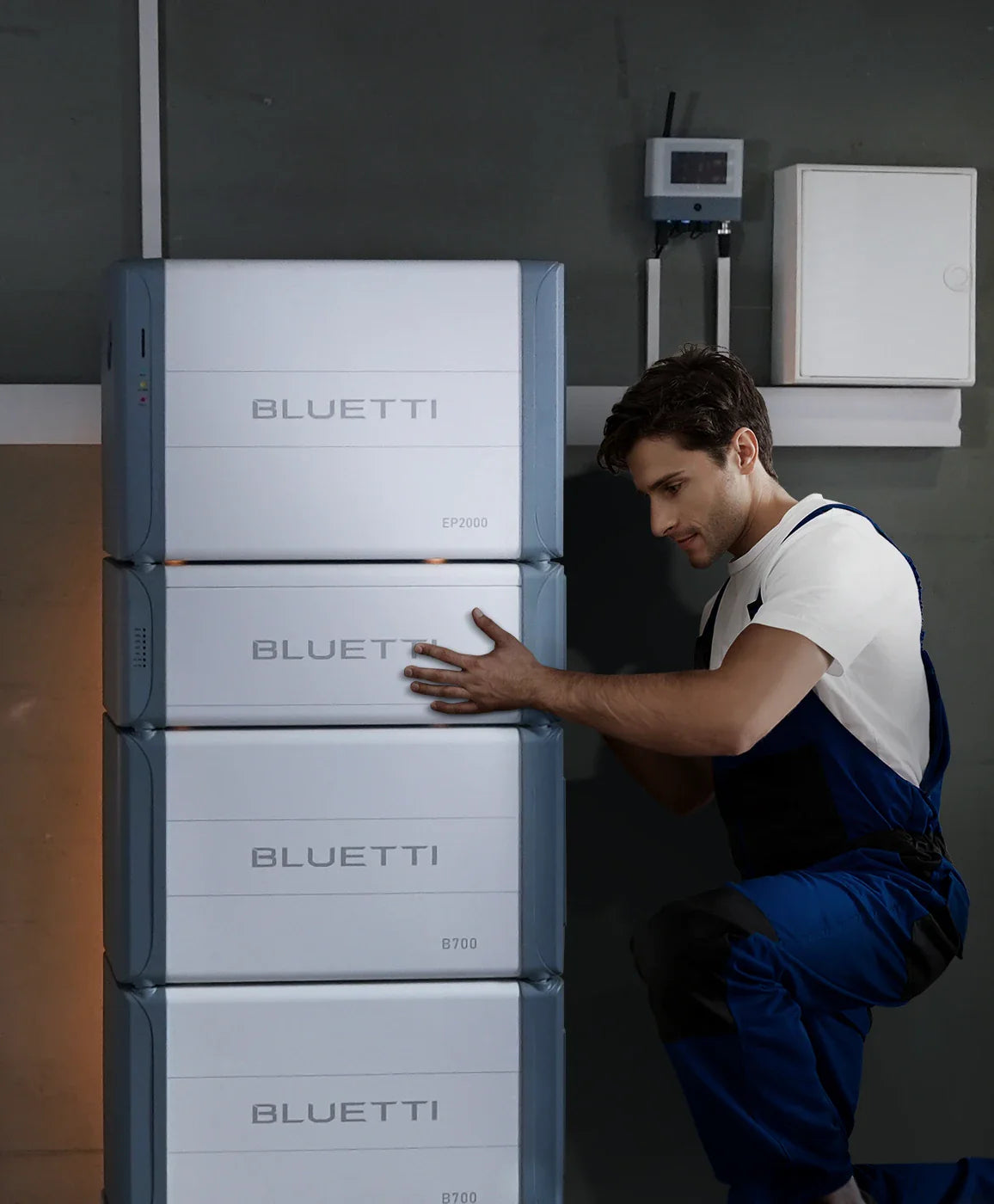 BLUETTI EP2000 + B700 Energiespeichersystem für das ganze Haus