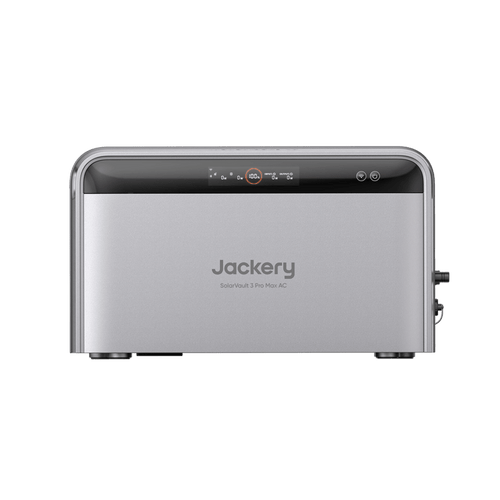 Jackery SolarVault 3 Pro Max AC – Frontansicht mit Display