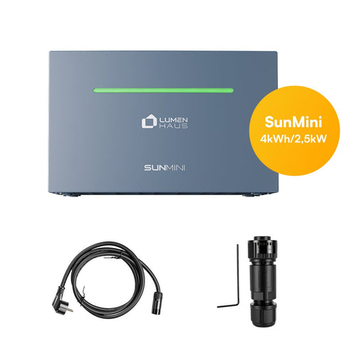 Lumenhaus SunMini Balkonkraftwerk-Speicher, 20kWh, LiFePO4 - Solarfantasie.de