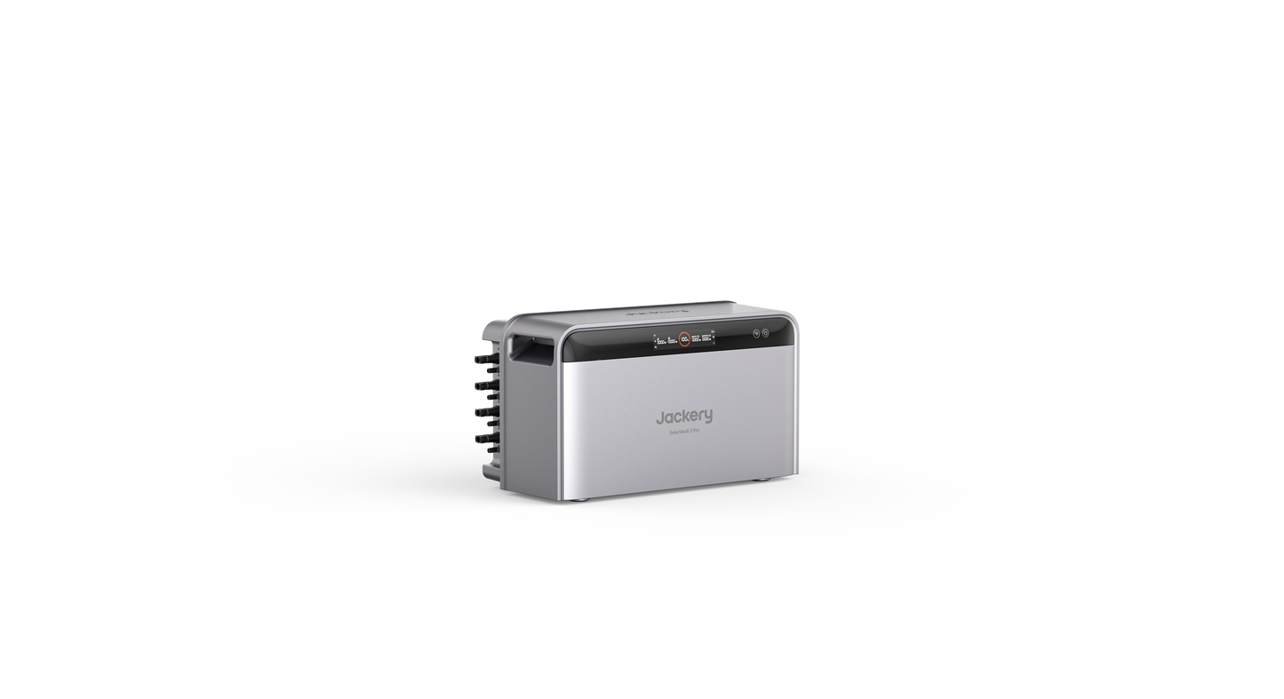 Jackery SolarVault 3 Pro Balkonkraftwerk mit Speicher, 1200W Ausgang, 4000W PV-Eingang, 4 MPPT, erweiterbarer Solarspeicher 2,52–15,12kWh, Plug & Play