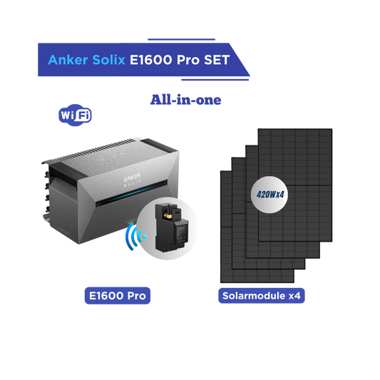 Anker SOLIX E1600- Pro All-in-one 1680W Set ohne Halterung