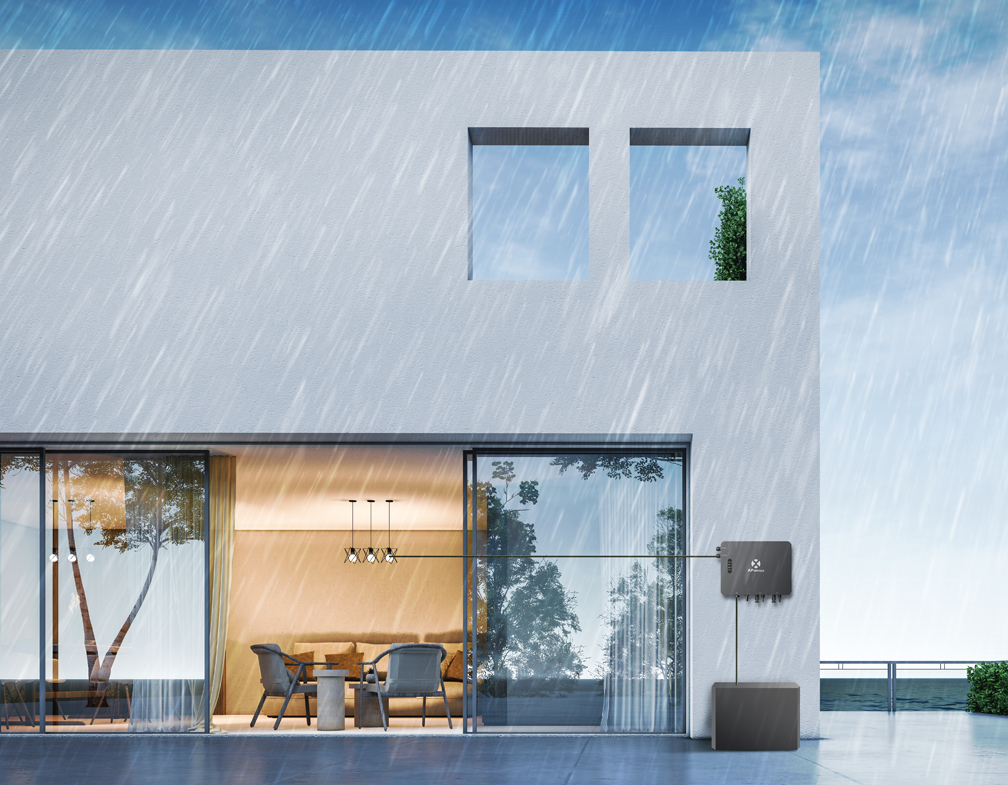 APsystems EZHI Hybrid-Mikrowechselrichter + Felicity ESS 5.12kWh 48V Speicher