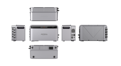 Jackery SolarVault 3 Pro Balkonkraftwerk mit Speicher, 1200W Ausgang, 4000W PV-Eingang, 4 MPPT, erweiterbarer Solarspeicher 2,52–15,12kWh, Plug & Play