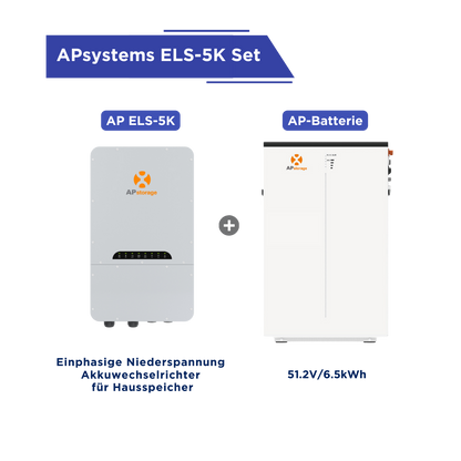 APsystems ELS-5K mit AP-Batterie Set