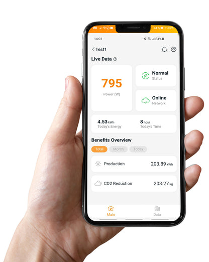 APsystems EZ1 DIY App Monitoring
