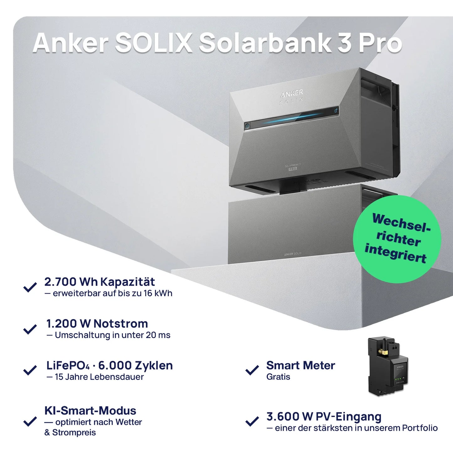 Solarfantasie Lite 1.000 W + Solarbank 3 Pro