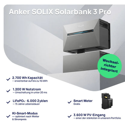Solarfantasie Lite 1.000 W + Solarbank 3 Pro
