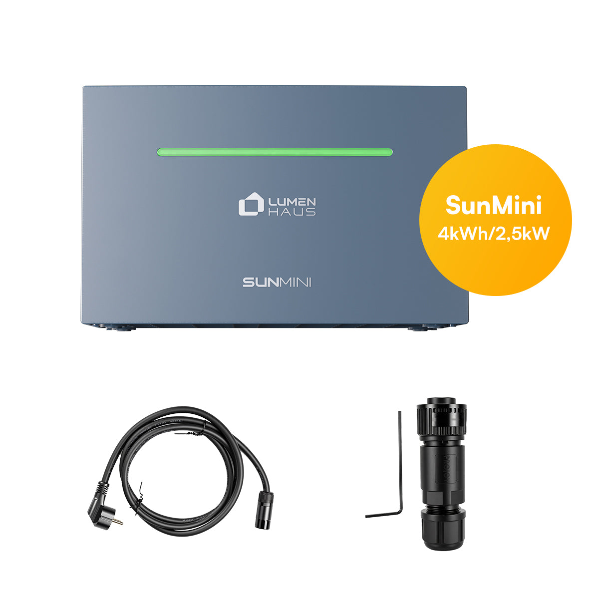 Lumenhaus SunMini Balkonkraftwerk-Speicher, 20kWh, LiFePO4