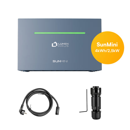 Lumenhaus SunMini Balkonkraftwerk-Speicher, 20kWh, LiFePO4
