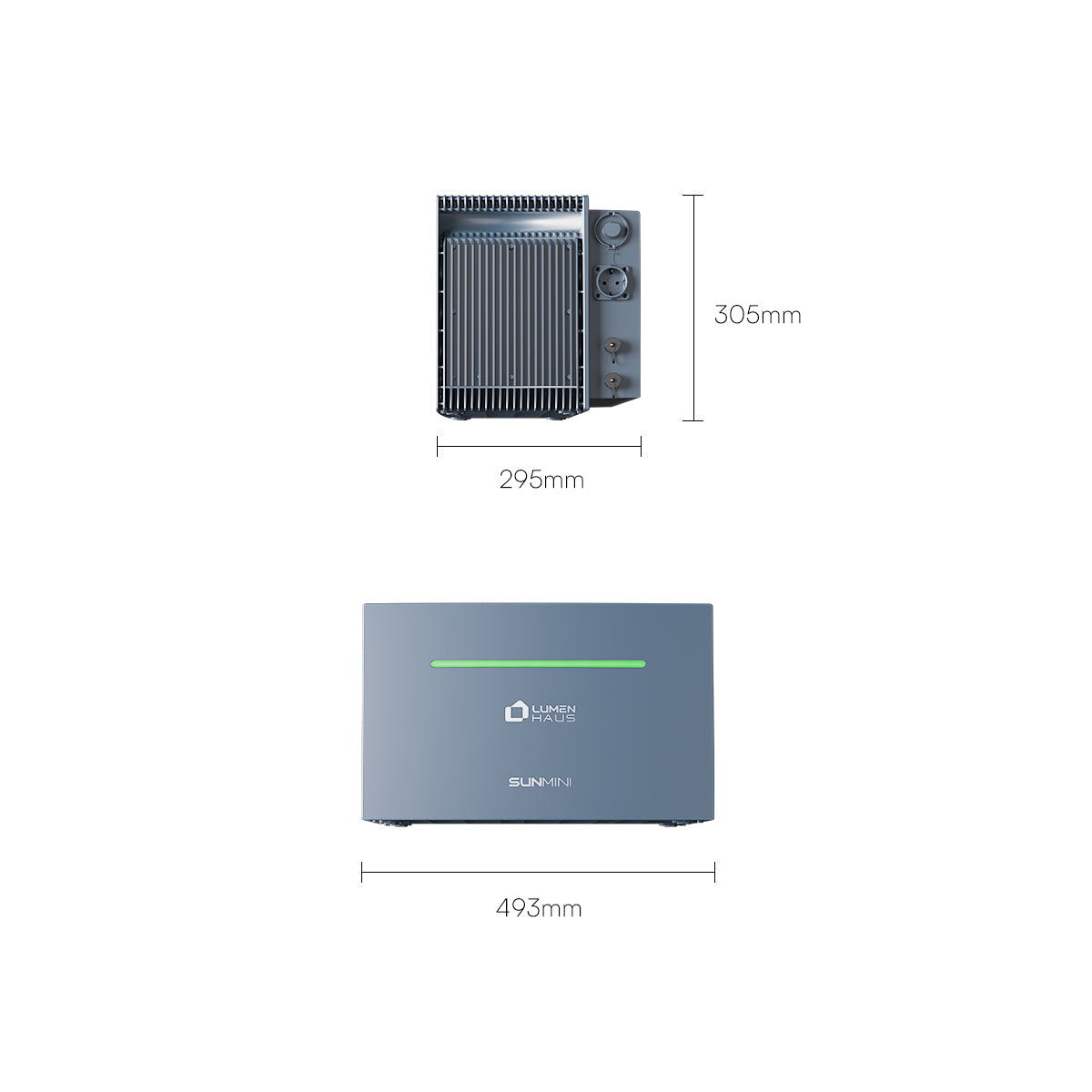 Lumenhaus SunMini Balkonkraftwerk-Speicher, 20kWh, LiFePO4