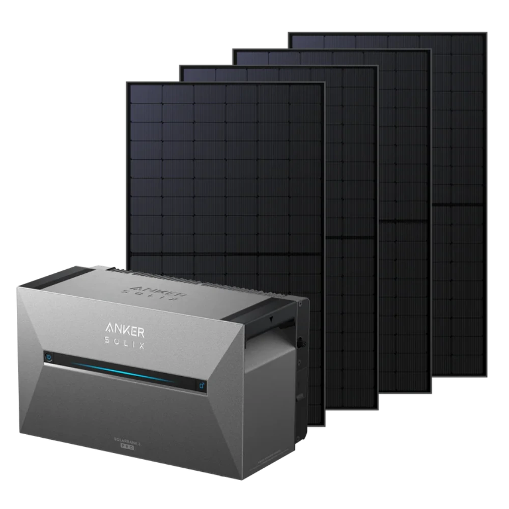 Balcony power plant with storage 2000 Watt – Anker SOLIX Solarbank 3 Pro
