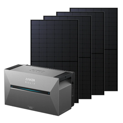 Balcony power plant with storage 2000 Watt – Anker SOLIX Solarbank 3 Pro