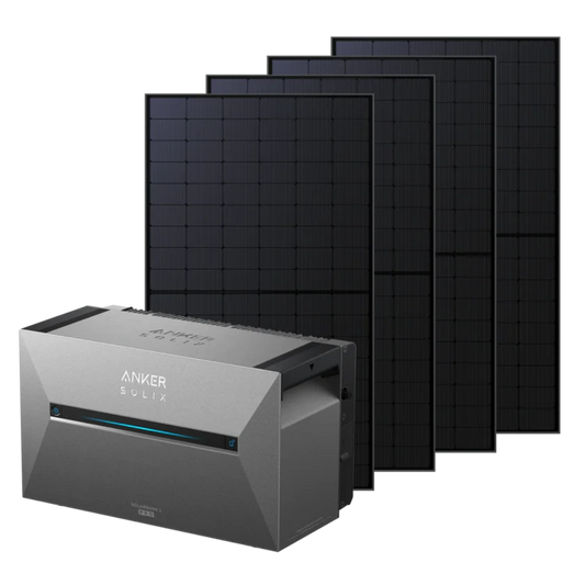 Balcony power plant with storage 2000 Watt – Anker SOLIX Solarbank 3 Pro