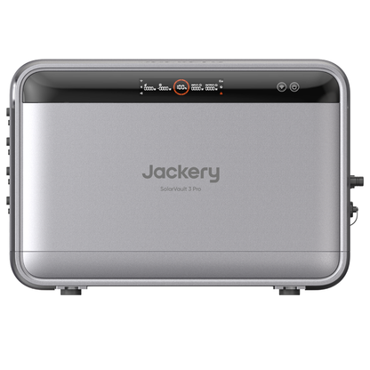 Jackery SolarVault 3 Pro Balkonkraftwerk mit Speicher, 1200W Ausgang, 4000W PV-Eingang, 4 MPPT, erweiterbarer Solarspeicher 2,52–15,12kWh, Plug & Play