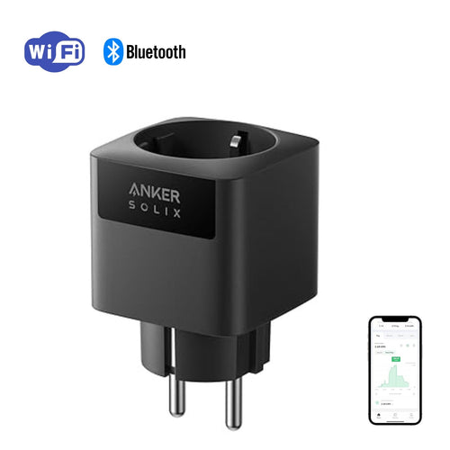 Anker SOLIX Smart Plug WLAN – Intelligente Steckdose mit Verbrauchsmessung - Solarfantasie.de