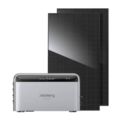 Jackery SolarVault 3 Pro mit zwei Jolywood 500-Watt-Solarmodulen – Balkonkraftwerk 1000 Watt Komplettset