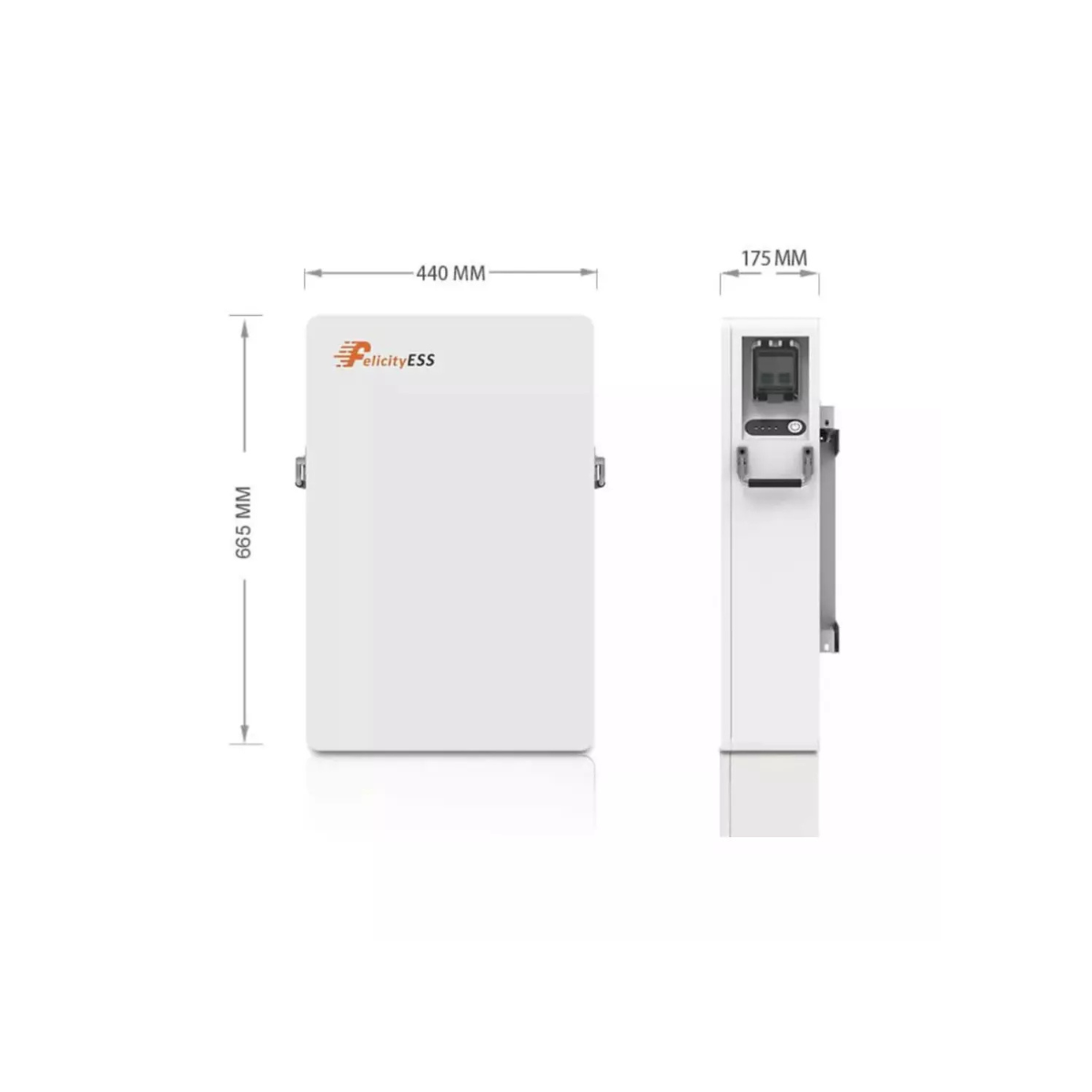 APsystems EZHI Hybrid-Mikrowechselrichter + Felicity ESS 5.12kWh 48V Speicher