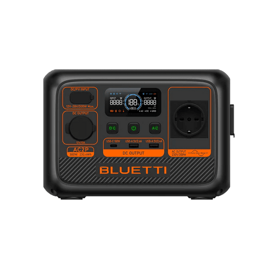 BLUETTI AC2P Tragbare Power Station – Kompakte Powerstation für Camping & Notstrom - Solarfantasie.de