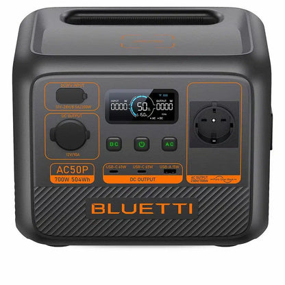 BLUETTI AC50P 504Wh 700W Tagbare Powerstation - Solarfantasie.de