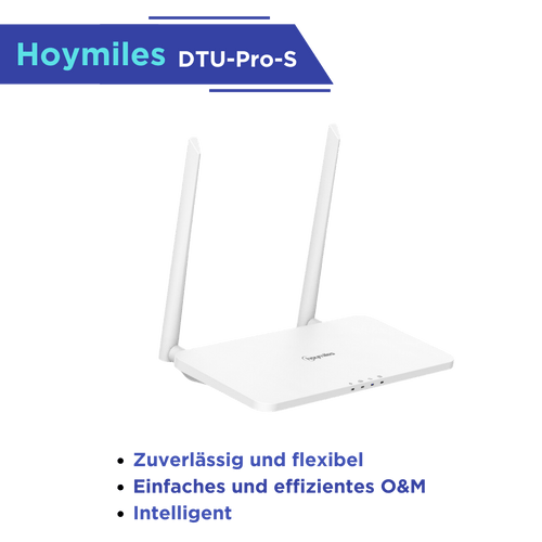 Hoymiles DTU-Pro-S WLAN Gateway – Professionelles Monitoring für HMS & HMT Mikrowechselrichter - Solarfantasie.de