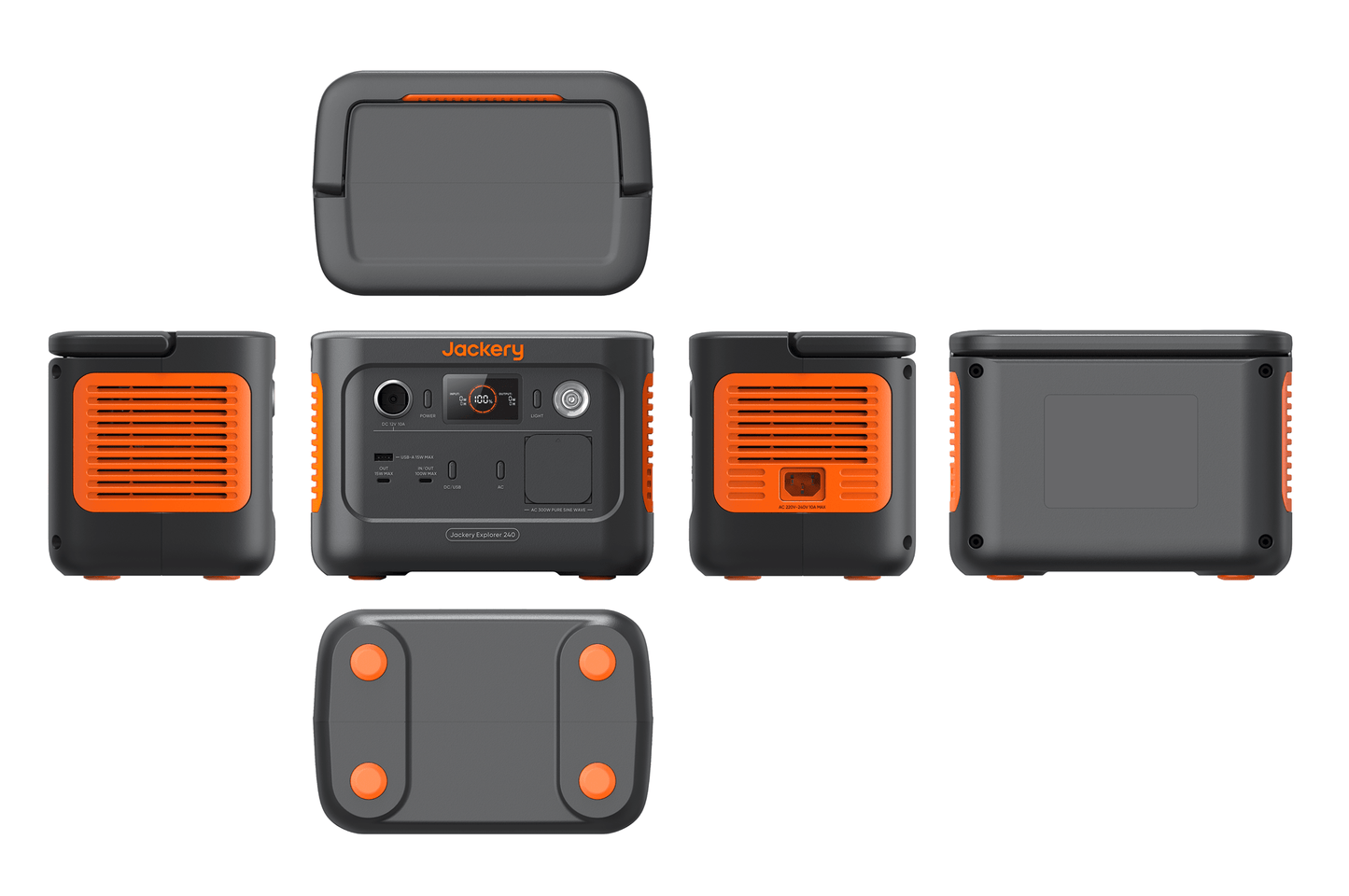 Jackery Explorer Tragbare Powerstation 240 v2 - Solarfantasie.de