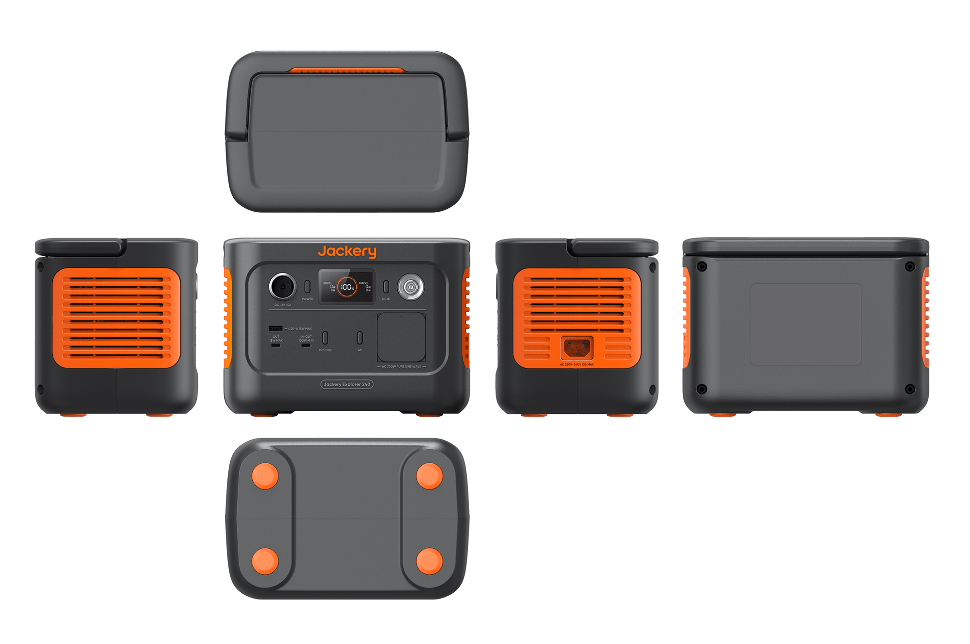 Jackery Explorer Tragbare Powerstation 240 v2 - Solarfantasie.de