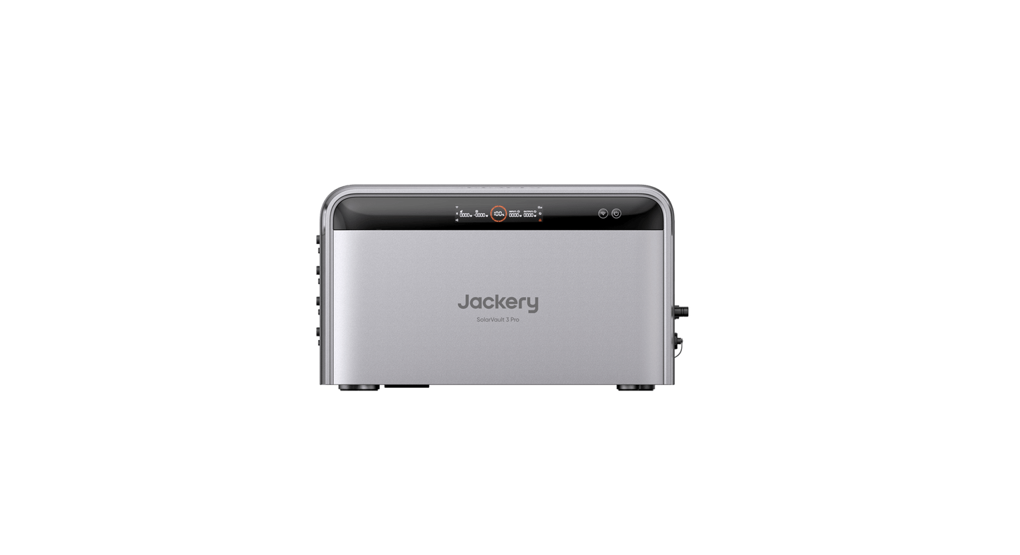 Jackery SolarVault 3 Pro – Balkonkraftwerk mit Speicher, 4 MPPT, 1200W Ausgang, bis 15,12kWh - Solarfantasie.de