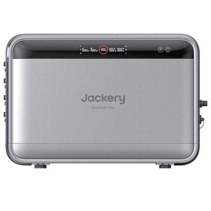 Jackery SolarVault 3 Pro – Balkonkraftwerk mit Speicher, 4 MPPT, 1200W Ausgang, bis 15,12kWh - Solarfantasie.de