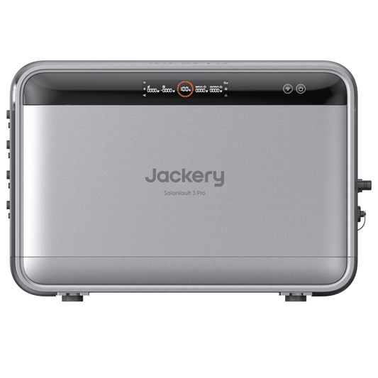 Jackery SolarVault 3 Pro – Balkonkraftwerk mit Speicher, 4 MPPT, 1200W Ausgang, bis 15,12kWh - Solarfantasie.de