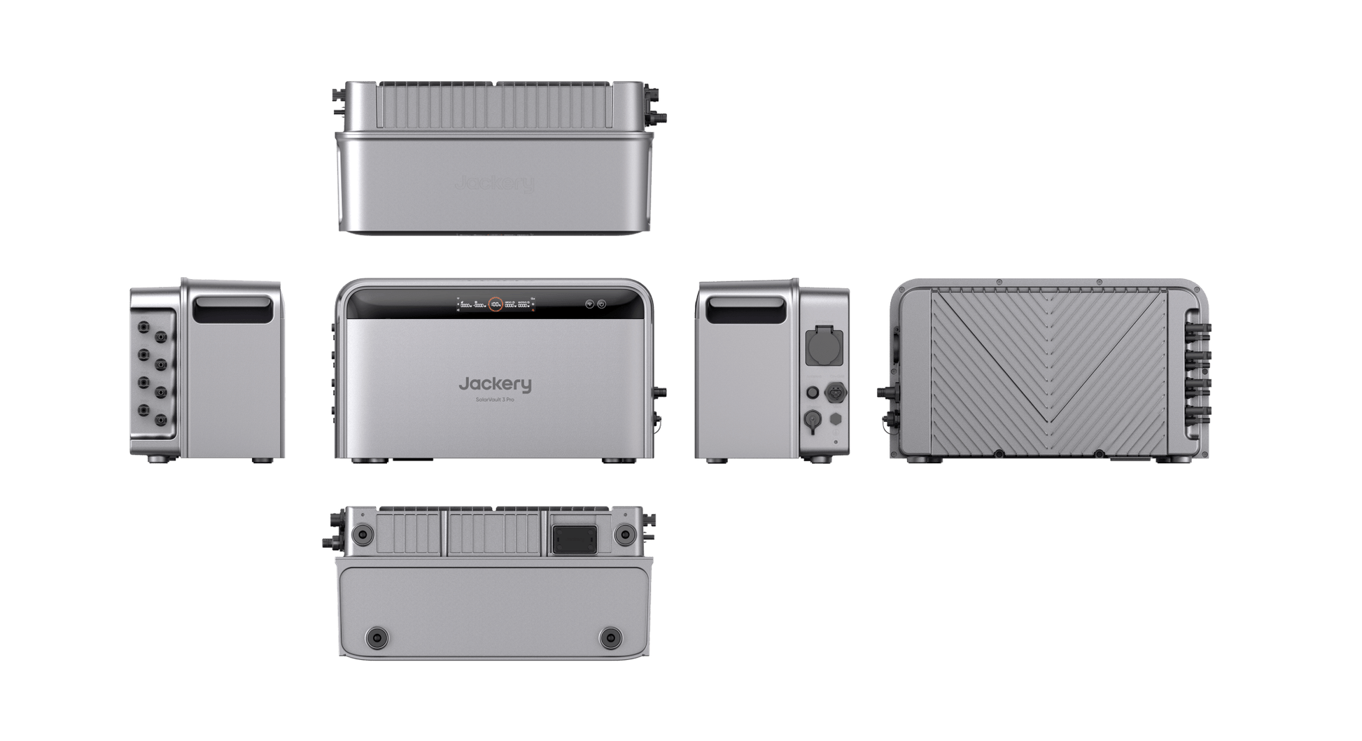 Jackery SolarVault 3 Pro – Balkonkraftwerk mit Speicher, 4 MPPT, 1200W Ausgang, bis 15,12kWh - Solarfantasie.de
