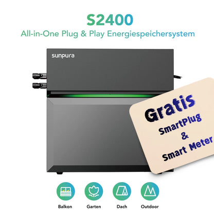All-in-One Speichersystem Novgen sunpura S2400 2,4 kWh | erweiterbar bis 9,6 kWh