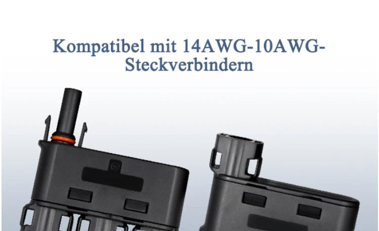 Solarstecker Y & T Verteiler MC4 Kompatibel je paar