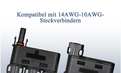 Solarstecker Y & T Verteiler MC4 Kompatibel je paar